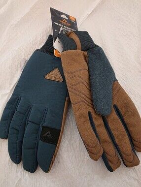 Ridgecut Womens Ripstop Synthetic Leather Water-Resistant Insulated Winter Glove